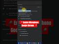Enable Microphone & Select Your Mic on Google Chrome