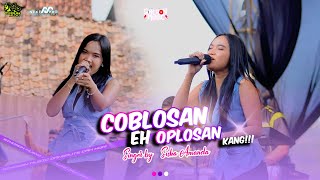 SISKA AMANDA - COBLOSAN EWH OPLOSAN KANG ! ! ! SINCRON MUSIC IN  CALANGAN - NGAPUS