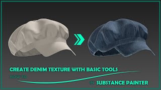 creating denim texture with basic tools in Substance Painter