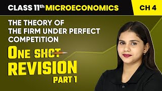 The Theory of the Firm - One Shot Revision (Part 1) | Class 11 Economics Chapter 4 | CBSE 2024-25