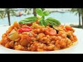 mediteranski rižot s puno povrća mediterranean vegetable risotto