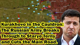 Kurakhovo in the Cauldron: The Russian Army Breaks Through to Starye Terny and Cuts the Main Road.