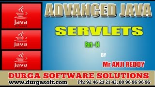 Advanced Java || Servlets part - 14 by AnjiReddy