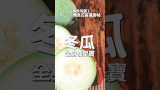 冬瓜 - 全身都是寶 | 煮食的首選食材 | 冬瓜籽 冬瓜皮 冬瓜藤 都滿有營養 | 健康食物 健康食材 | #藥食同源 #瓜類食材 #減肥瘦身 #降血脂食物 #降血壓食物