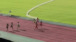 2022.10.15 第19回田島直人記念陸上競技大会 小学生女子 100m 決勝