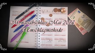 Monatsabschluss Mai 2023 *Umschlagmethode*