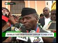 osinbajo takes door to door campaign to ondo state