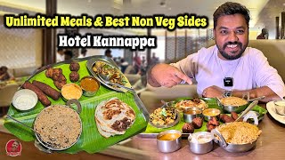 அசத்தலான Biryani \u0026 Unlimited Meals | கோவை மக்கள் அலைமோதும் Hotel kannappa Coimbatore