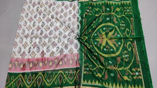 #ikatsicosarees #sareeunboxing pochampally ikat sico saree unboxing video