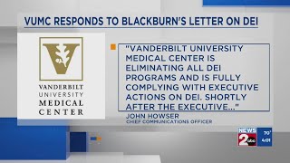 VUMC responds to Blackburn's letter on DEI