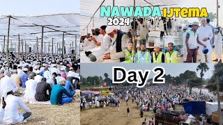 Nawada ijtema vlog | janiye dusre din kitne log aaye 😍✨