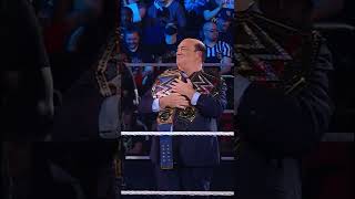 Find yourself a Wiseman who looks at you like Paul Heyman looks at Roman Reigns