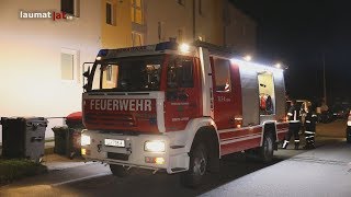 Fettbrand in einem Mehrparteienwohnhaus in Kematen an der Krems fordert eine verletzte Person