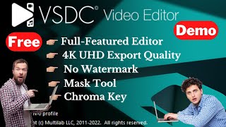 VSDC Free Video Editor Download | For Beginners | Compression Free VS Pro Version