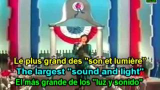 Learn French with Mireille Mathieu, Made in France; translated subtitles lyrics paroles letras