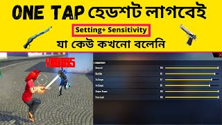 ONE TAP হেডশট লাগবেই || SETTING + SENSITIVITY || xL e-Sports