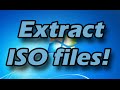 How to extract ISO files Using WinRAR