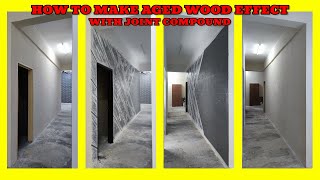 AGED WOOD EFFECT / WALL TEXTURE DECORATIONS