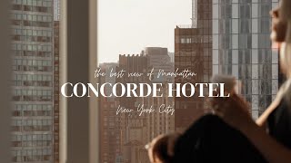 Best View of New York's Manhattan? Concorde Hotel Offers Unparalleled New York City View!