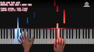 Hlub luag kom zoo - (Mang vang \u0026 David )Flute \u0026 Piano COVER