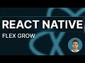 React Native Tutorial - 37 - Flex Grow