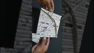 how to make newspaper kite | newspaper craft #craft #shorts #short #shortvideo #kite #newspapercraft