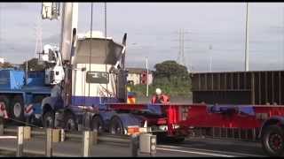 Truck Roll Over, Onehunga On Ramp