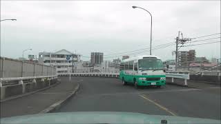 車載動画　紫原中央～日之出町～オプシアミスミ　風景