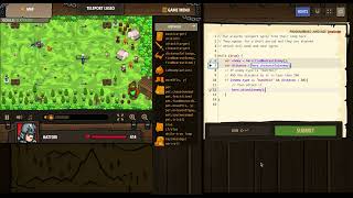 CodeCombat - Teleport Lasso - JavaScript