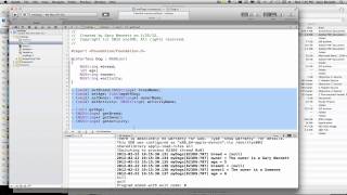 Objective-C Classes, Objects and Methods (Chapter 7)