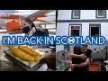 I'm finally back in Scotland, visiting my dad and this is ''How we make our FISH n CHIPS'' | vlog