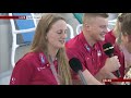 bbc breakfast mike bushell falls into pool