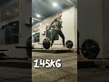 my fastest 145kg 320lbs deadlift ever road to 180kg shorts