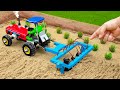 diy tractor making new technology plough machine science project @sunfarming7533