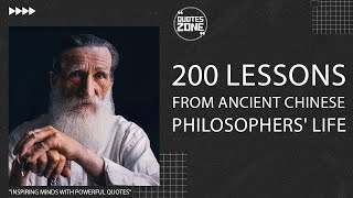 Ancient Chinese Philosophers' Life Lessons Men Learn Too Late In Life | Quotes Zone