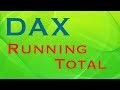 DAX for Power BI - Running Total (Cumulative Sum)