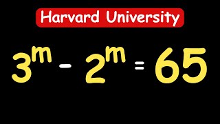 GERMANY || A Nice Olympiads Trick || How to Solve for m? #maths