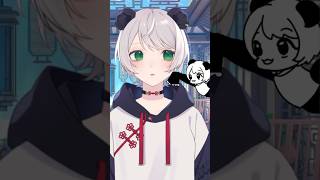 【ものとこもの】ほっぺツンツン！【猫熊もの/ #新人vtuber 】#shorts