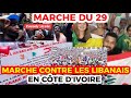 YOPOUGON EST SORTI POUR LA GRANDE MARCHE CONTRE LES LIBANAIS VIVANTS EN CÔTE D’IVOIRE CE 29 NOVEMBRE