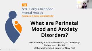 What are Perinatal Mood and Anxiety Disorders?