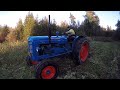 fordson super major sickle bar mowing