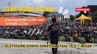 RIDING LINTAS MEDAN TUJUAN SILATURAHMI SCORPIO SUMATERA UTARA (SSU) JILID 7 || PASUTRI TOURING