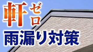 【軒ゼロ住宅】こまめな点検が肝心！？雨漏りの原因と対策を解説！【アメピタ！】