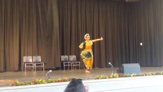 Supriya's Bharatanatyam performance- Krishna Padam