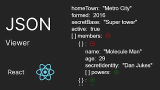 JSON Viewer App | React JS