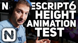 NativeScript 6 Height/Width Animation API Comparison