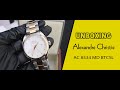 UNBOXING JAM TANGAN ALEXANDRE CHRISTIE / Alexander Christie AC 8534 MD BTCSL - JAMTANGANORIGINAL