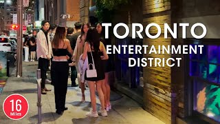 Toronto Entertainment District & TIFF Saturday Night Walking Tour