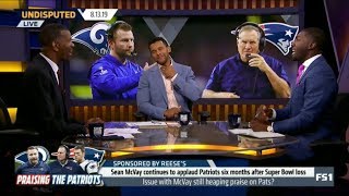 UNDISPUTED | Sean McVay continues to applaud Patriots 6 months after Super Bowl loss