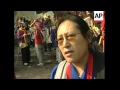 Tibetan activists' protest ahead of Chinese president's visit to India